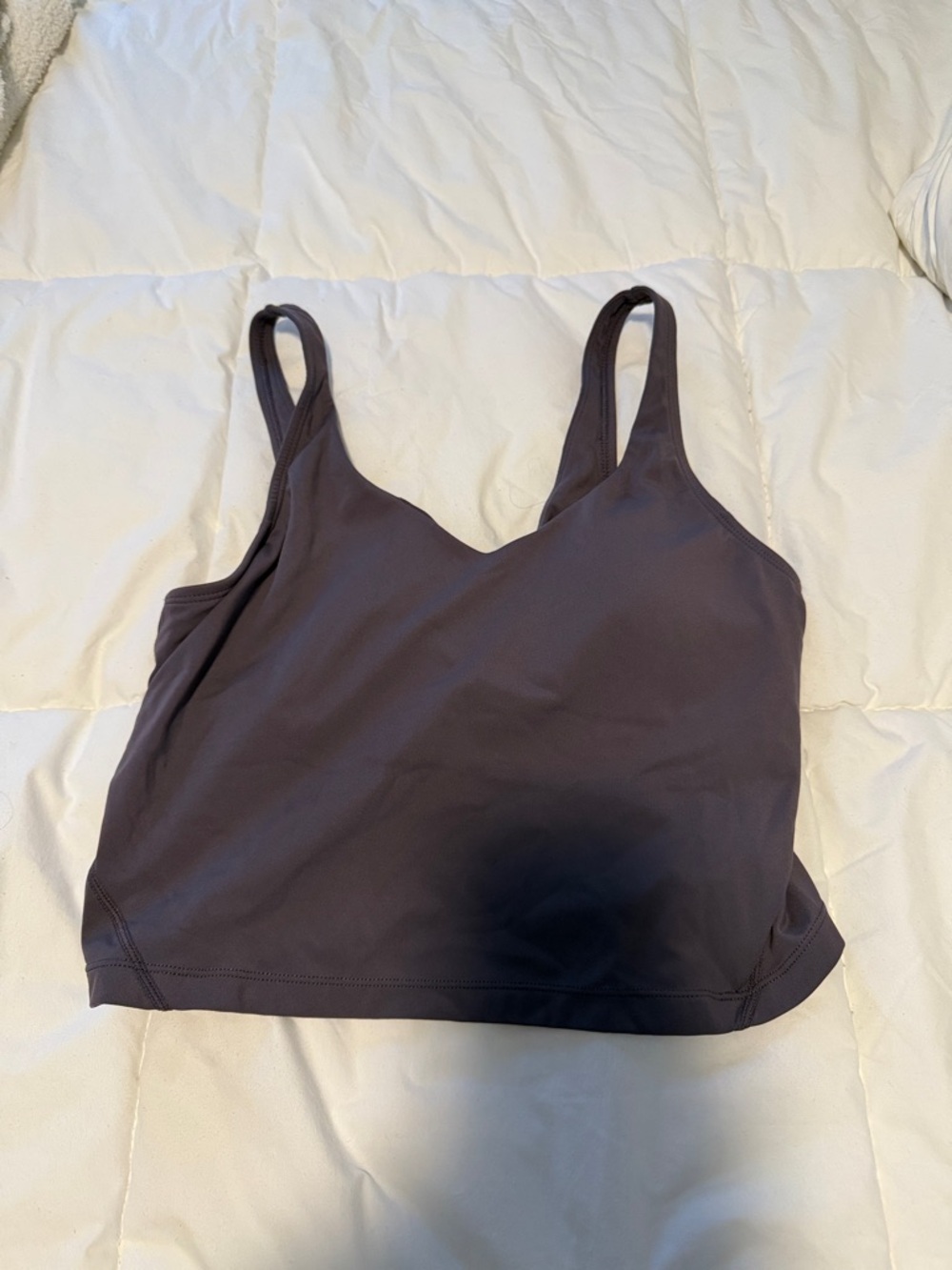 T.J.Maxx Dark Charcoal V-Neck Sports Bralette